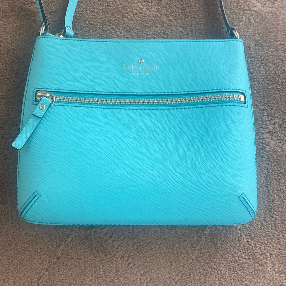 Crossbody teal Kate Spade bag